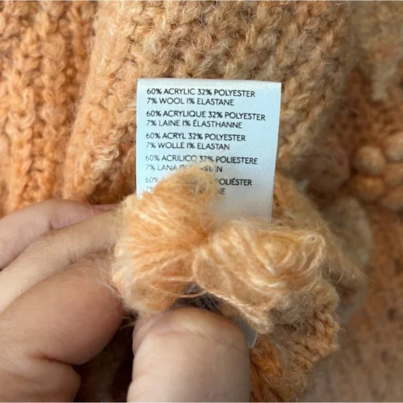 NWT Anthropologie Bauble V-Neck Sweater size S - Picture 11 of 12